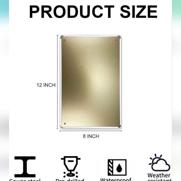 Haunted Mansion metal 8x12 sign.  Please ask before choo… - Picture 2 of 2